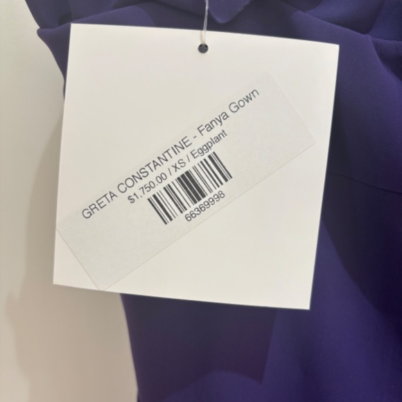 Greta Constantine Canadian. Designer gown - Picture 2 of 7